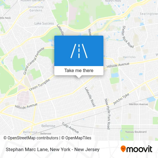 Stephan Marc Lane map