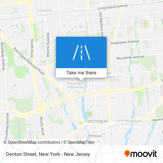 Mapa de Denton Street