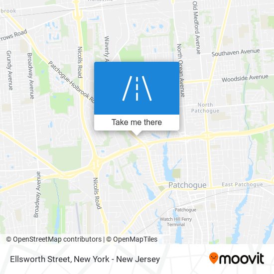 Mapa de Ellsworth Street