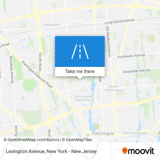 Lexington Avenue map