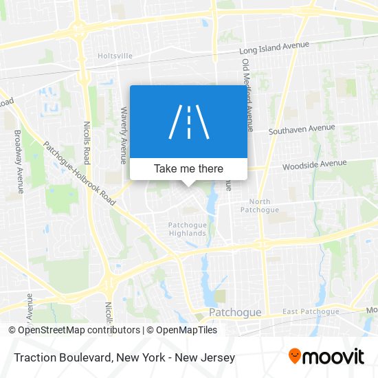 Traction Boulevard map