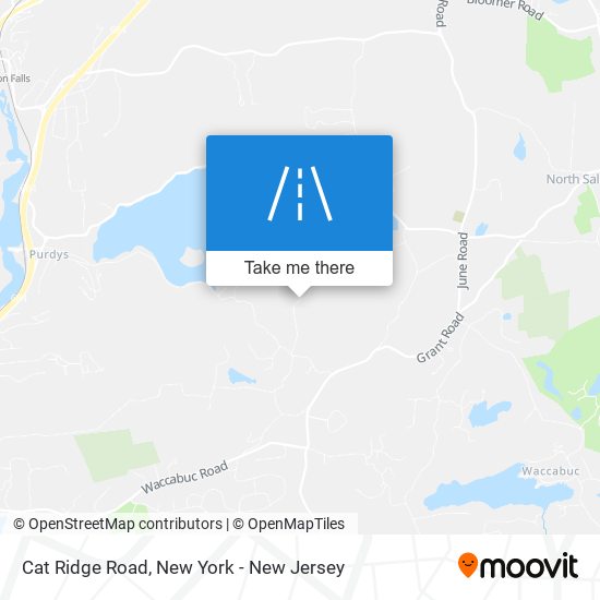Mapa de Cat Ridge Road