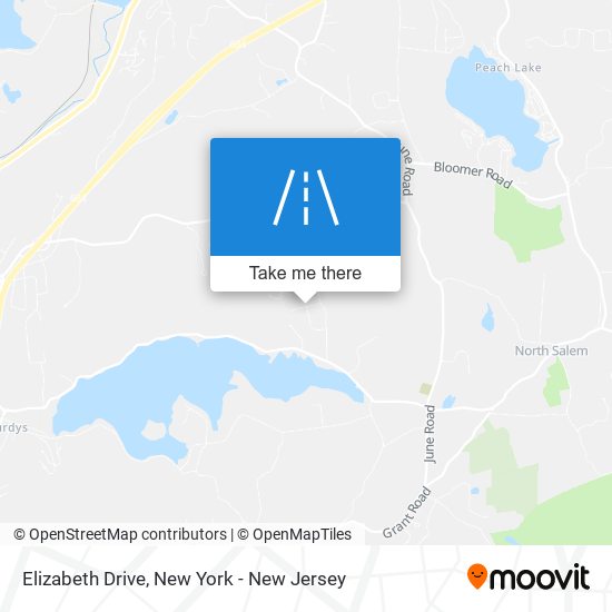 Mapa de Elizabeth Drive