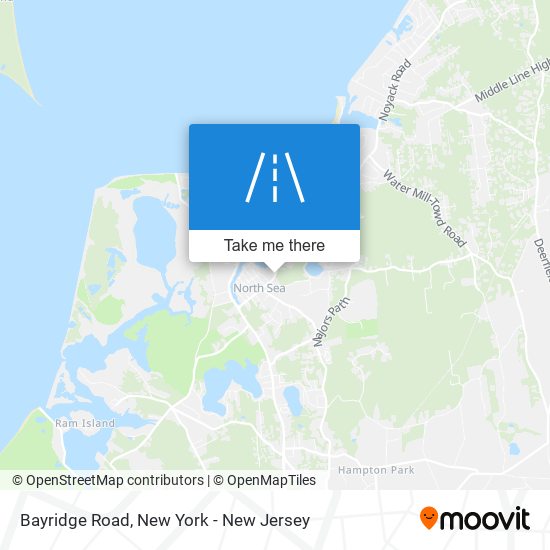 Mapa de Bayridge Road