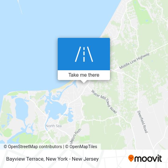 Bayview Terrace map