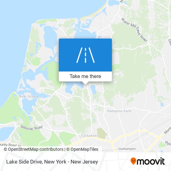 Lake Side Drive map