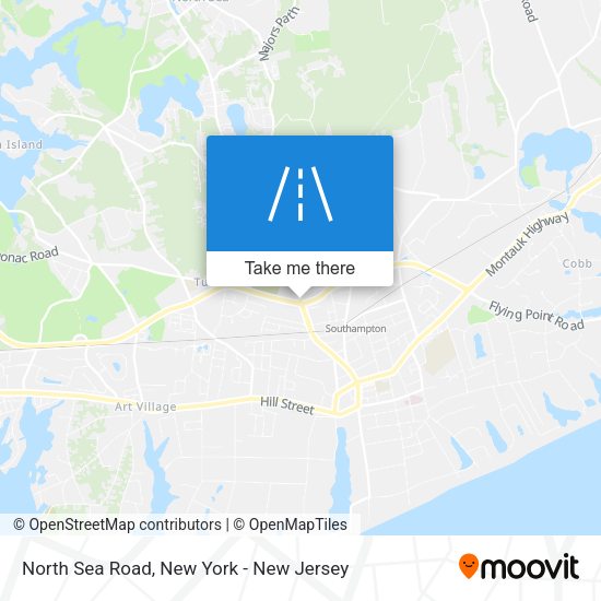 Mapa de North Sea Road