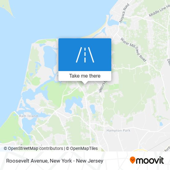 Roosevelt Avenue map