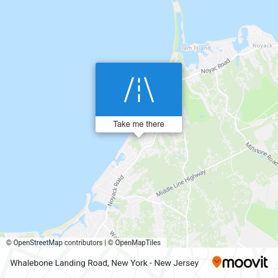 Mapa de Whalebone Landing Road