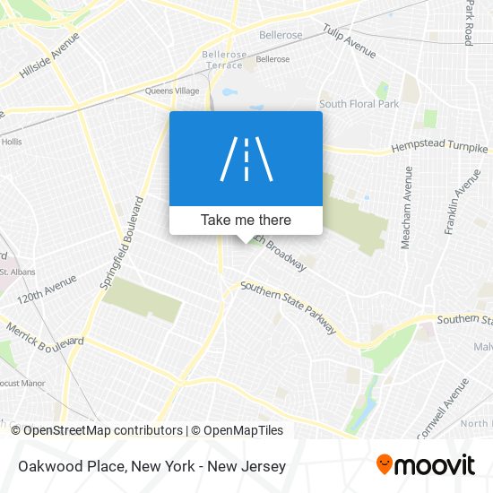 Oakwood Place map