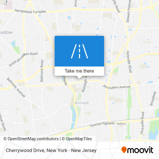Mapa de Cherrywood Drive