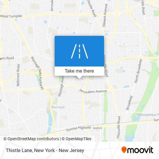 Thistle Lane map