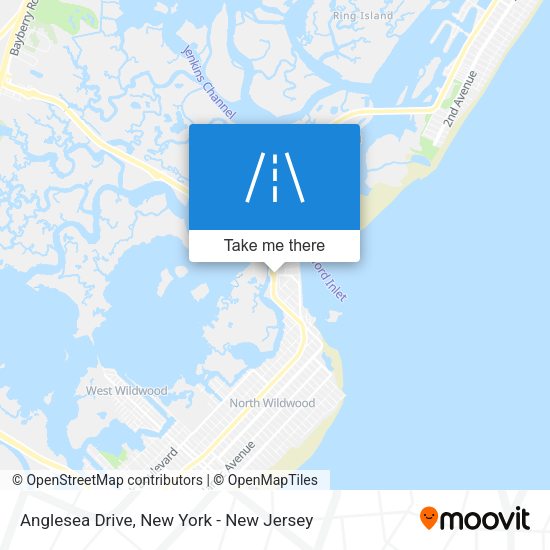 Mapa de Anglesea Drive