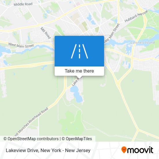Mapa de Lakeview Drive