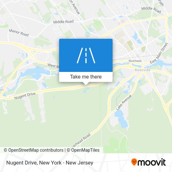 Mapa de Nugent Drive