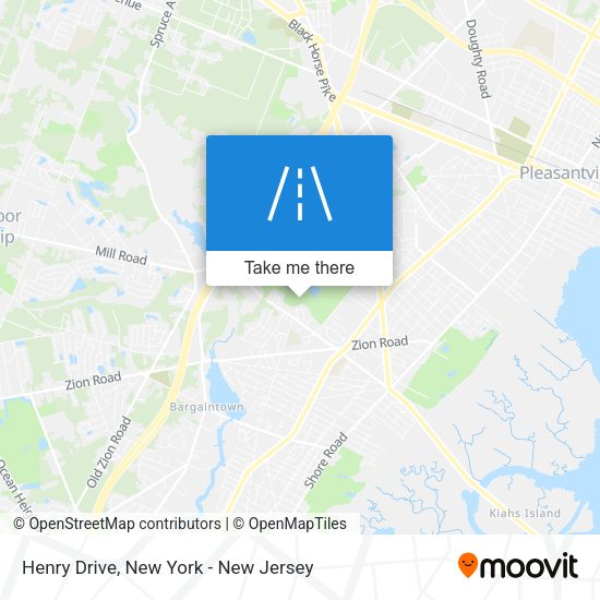 Mapa de Henry Drive