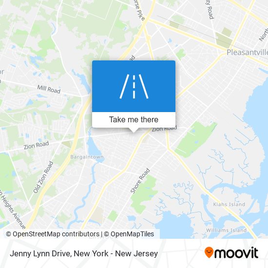 Jenny Lynn Drive map
