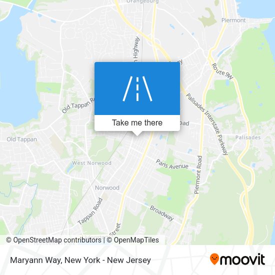 Maryann Way map