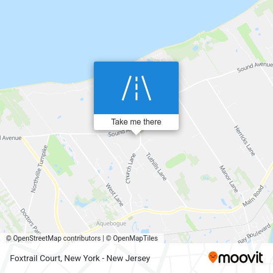 Mapa de Foxtrail Court
