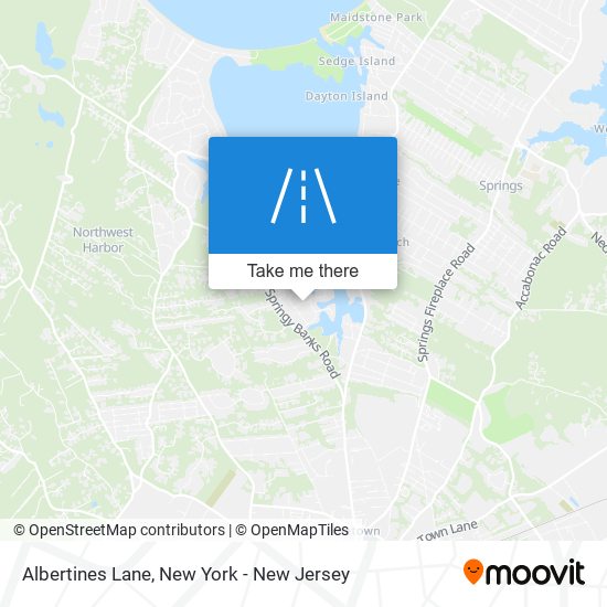 Mapa de Albertines Lane