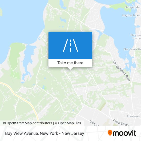 Mapa de Bay View Avenue