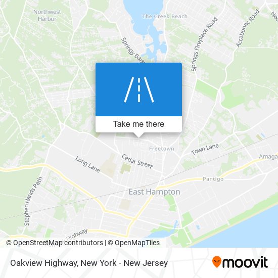 Oakview Highway map