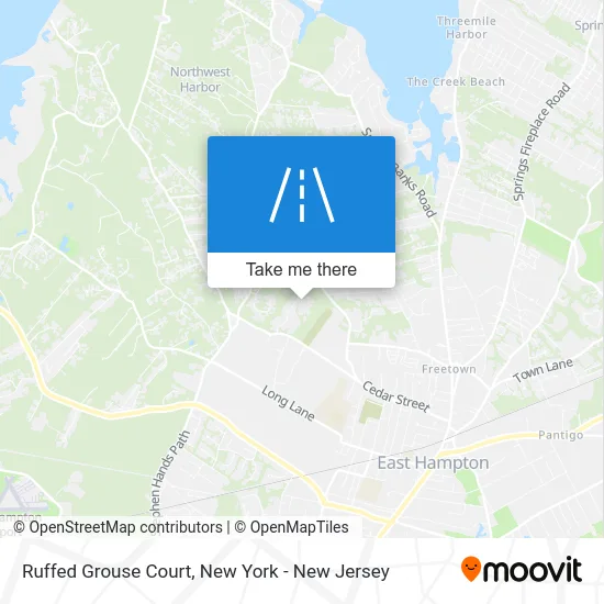 Ruffed Grouse Court map