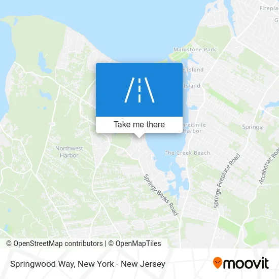 Springwood Way map