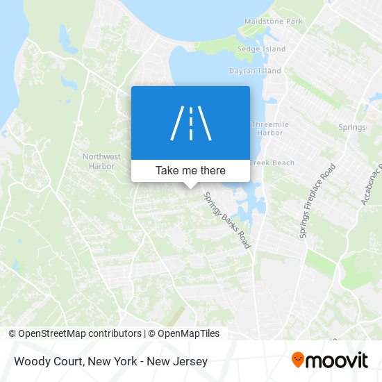 Woody Court map