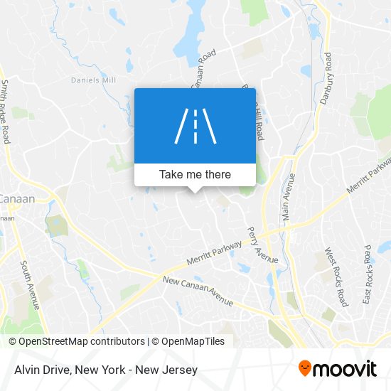 Alvin Drive map