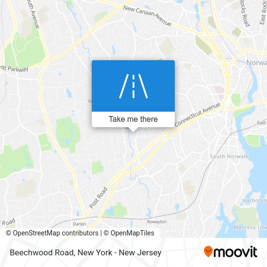 Mapa de Beechwood Road