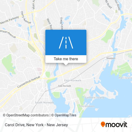 Mapa de Carol Drive