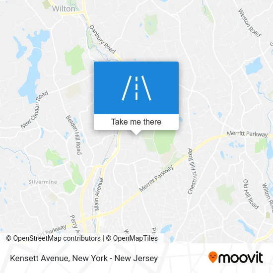 Mapa de Kensett Avenue