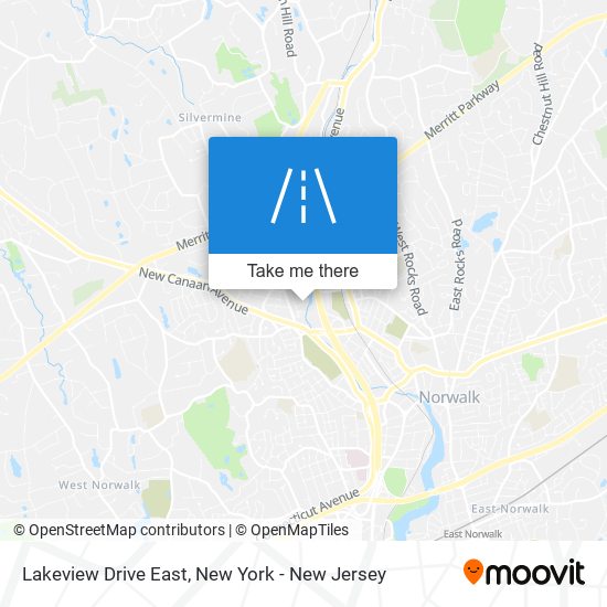 Mapa de Lakeview Drive East