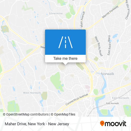 Maher Drive map