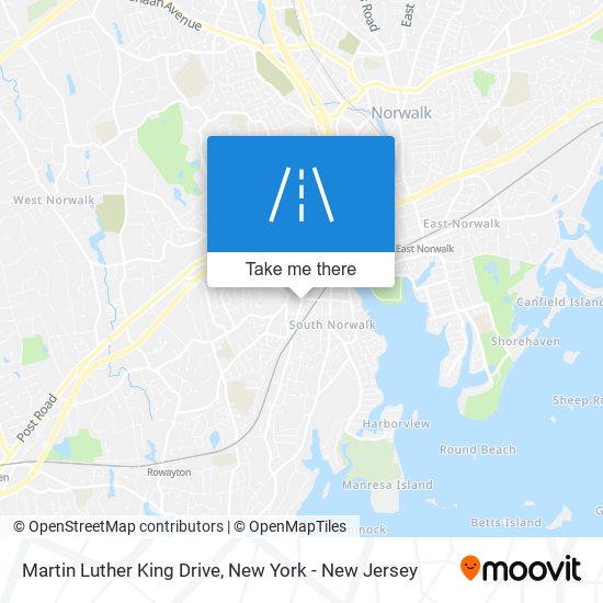 Martin Luther King Drive map