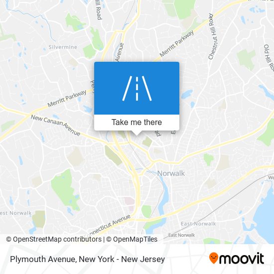 Plymouth Avenue map