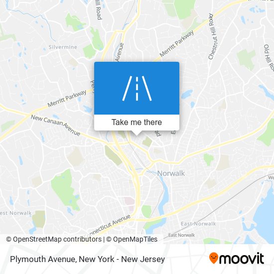 Mapa de Plymouth Avenue