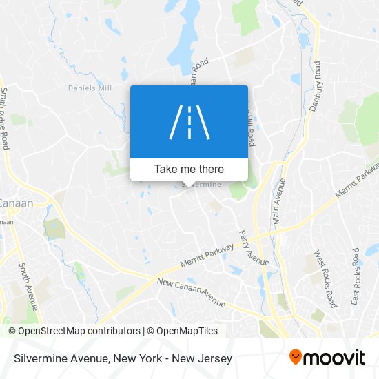 Mapa de Silvermine Avenue