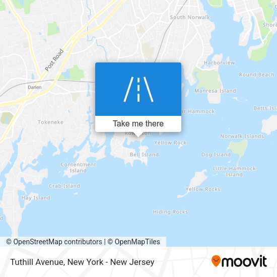 Mapa de Tuthill Avenue