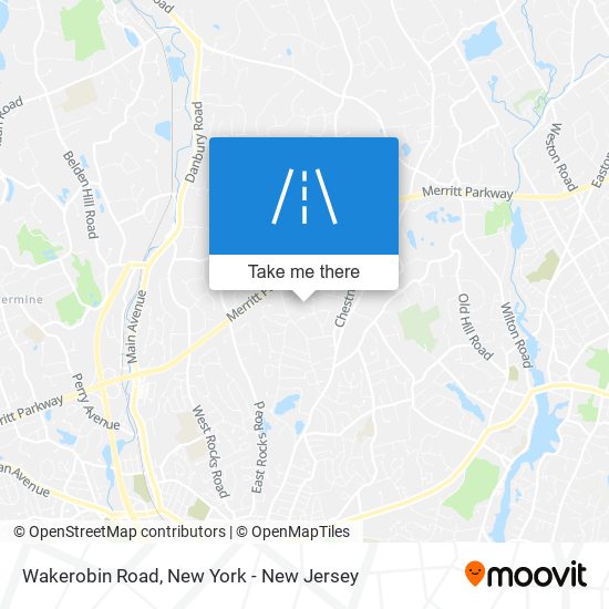 Mapa de Wakerobin Road