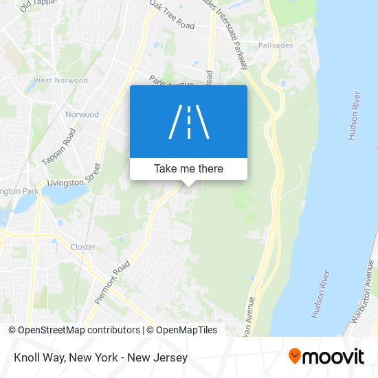 Mapa de Knoll Way