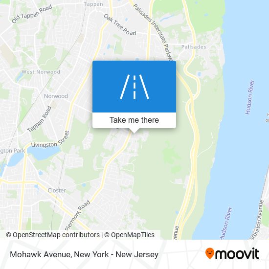 Mapa de Mohawk Avenue