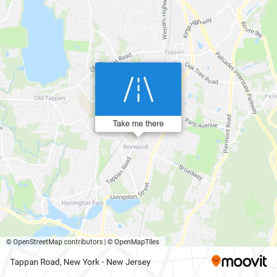 Mapa de Tappan Road