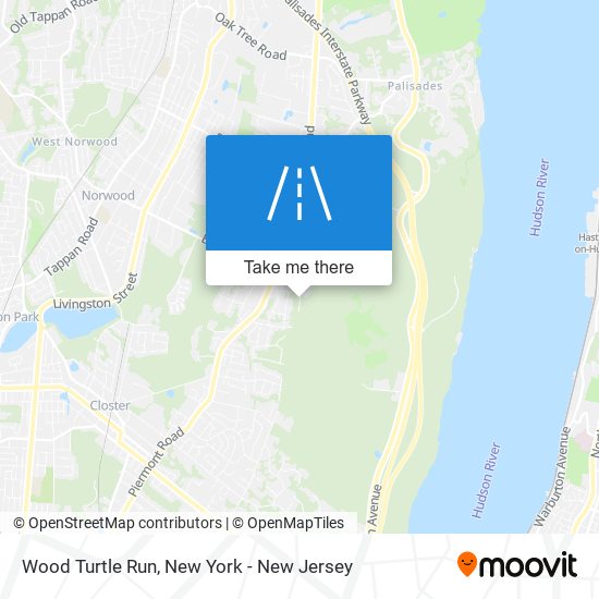 Mapa de Wood Turtle Run