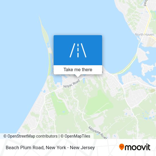 Mapa de Beach Plum Road