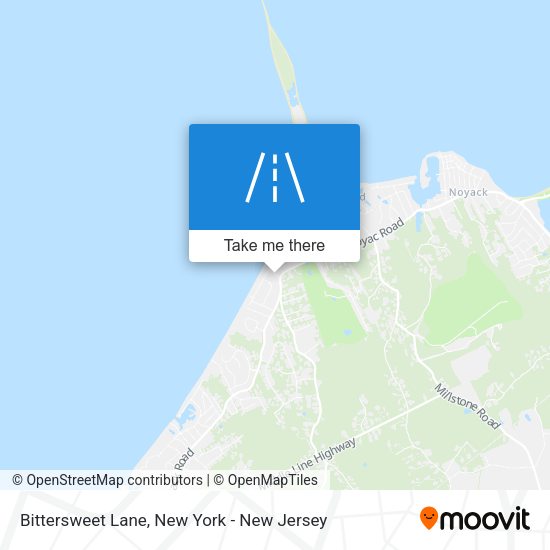 Mapa de Bittersweet Lane