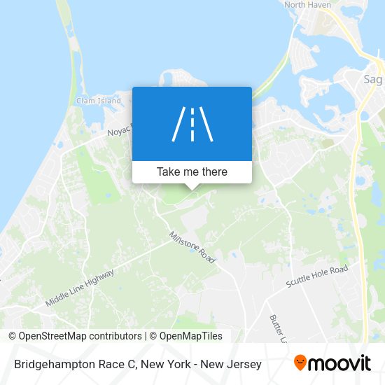 Mapa de Bridgehampton Race C