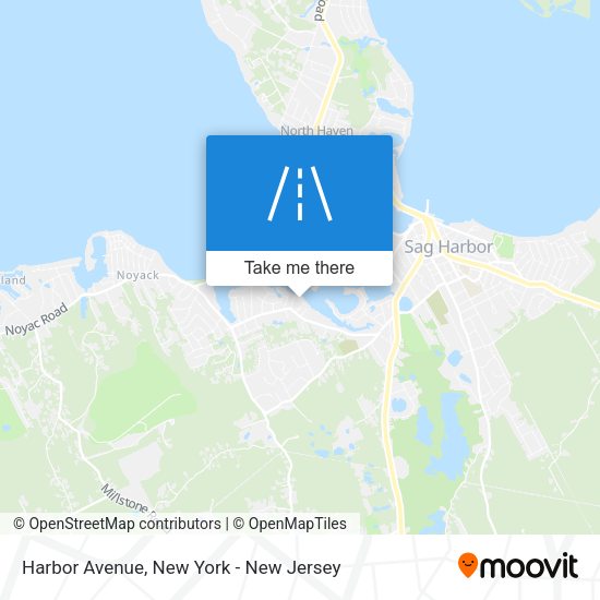 Mapa de Harbor Avenue