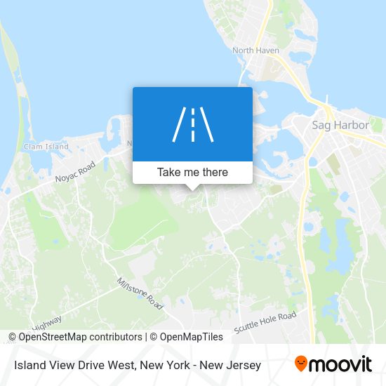 Mapa de Island View Drive West
